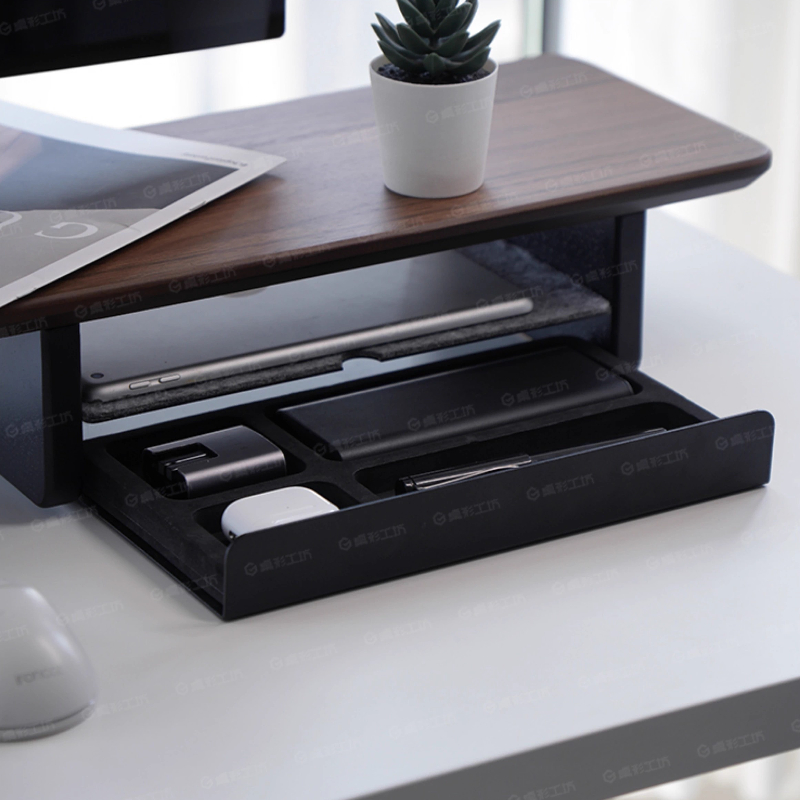Desk Setup Home - Подставка для монитора, ящики для хранения,