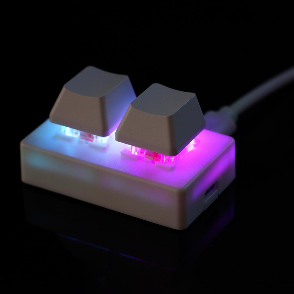 Desk Setup Programmer - 2-клавишная USB-клавиатура с программируемыми макросами, мини-клавиатура