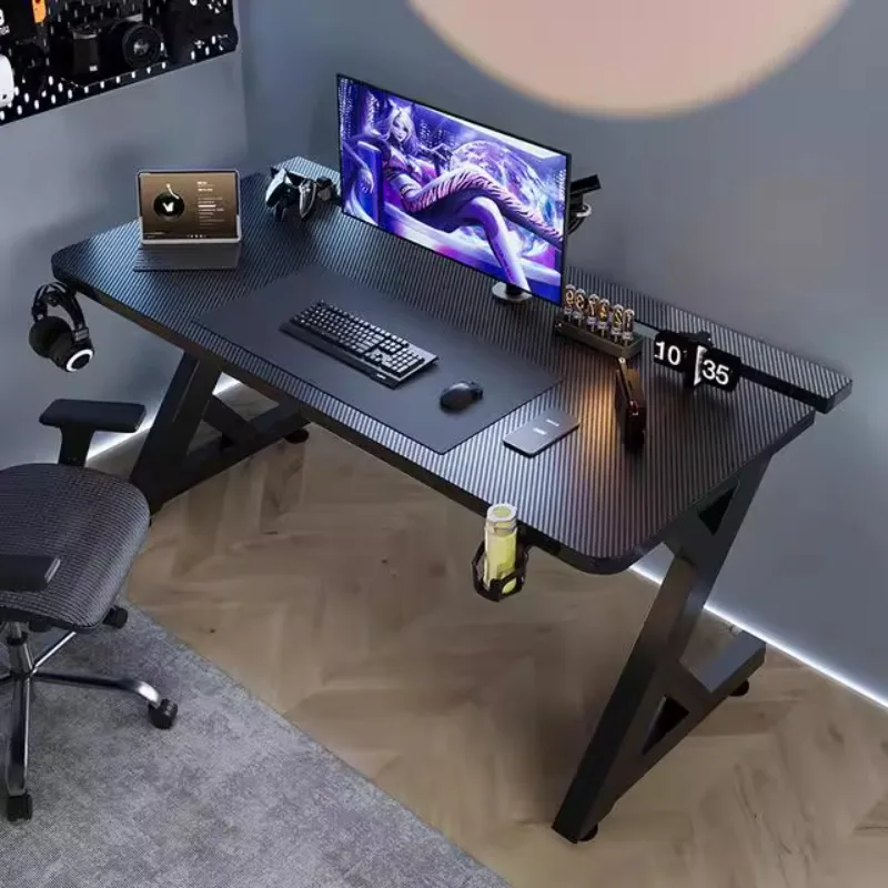 Desk Setup Home - Q Минималистичный черный дизайн компьютерных столов
