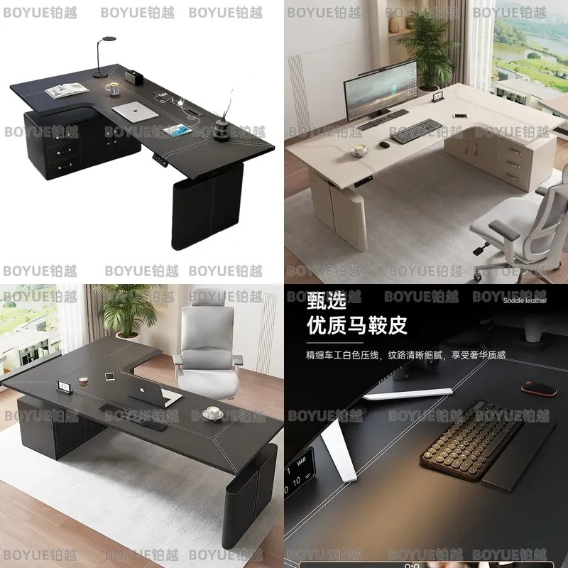 Desk Setup Corner - Угловой стол в форме буквы L