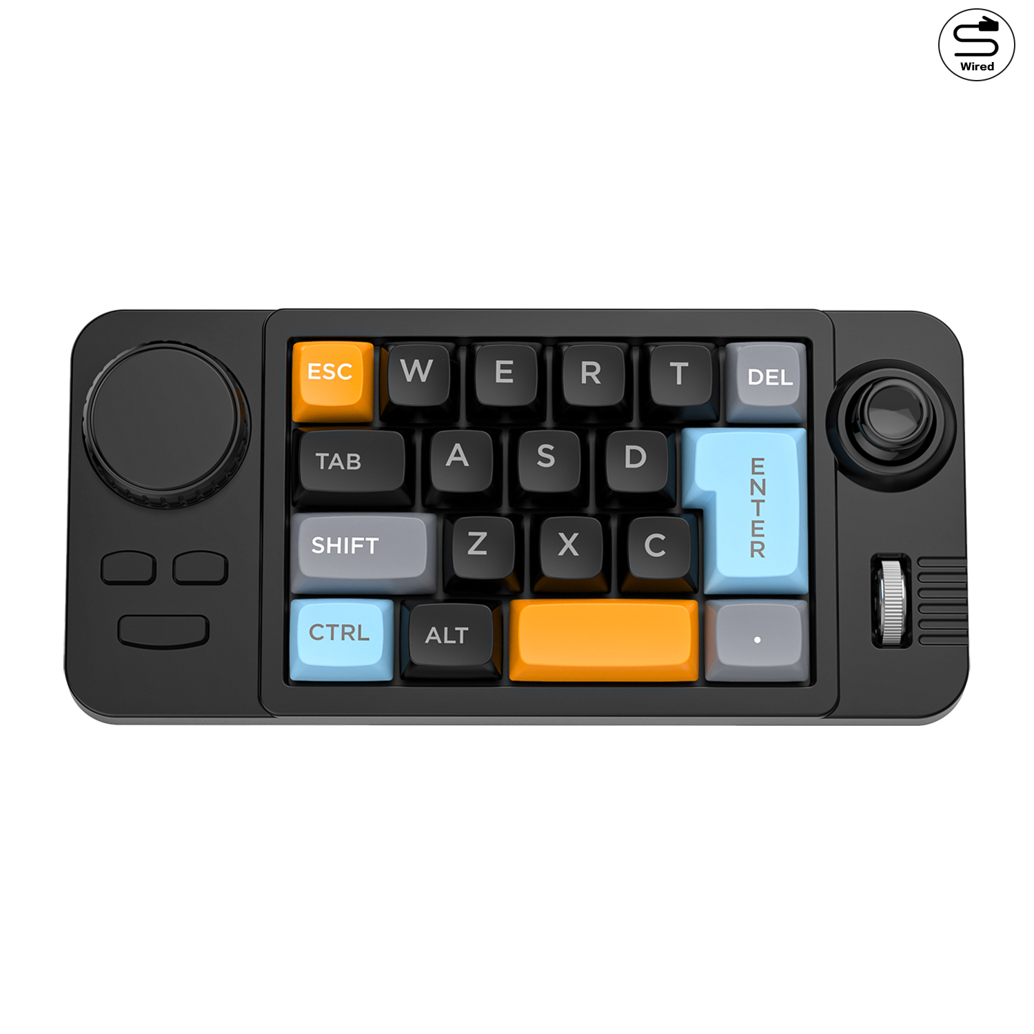 Desk Setup Programmer - Программируемая проводная механическая клавиатура с колесом
