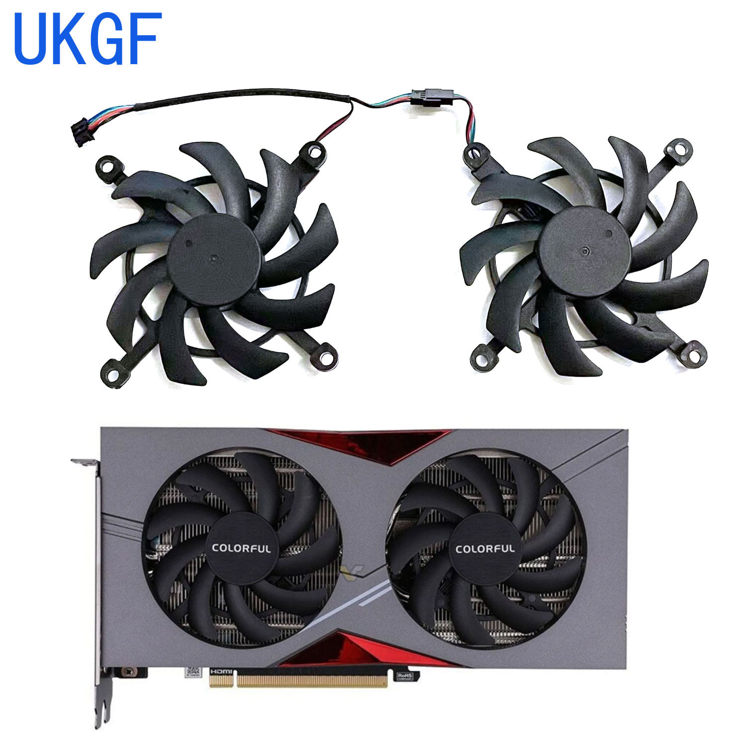 Nvidia Vga Rtx 4060 - Вентилятор для видеокарты Colorful GeForce RTX