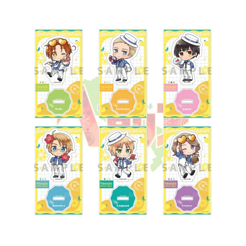 Desk Setup Plants - Акриловая подставка Hetalia World Stars, фигурка