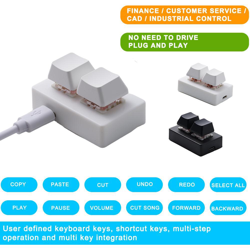 2-клавишная USB-клавиатура с п – обзор и цена Desk Setup Programmer