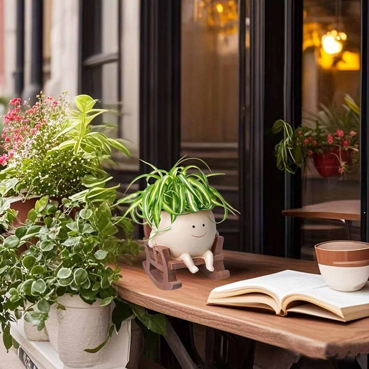 1 шт. Декоративный цветочный г – обзор и цена Desk Setup Plants