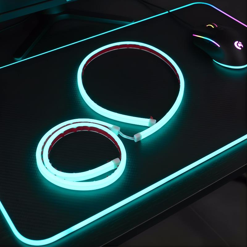 Светодиодная декоративная лент – обзор и цена Desk Setup Led Strip