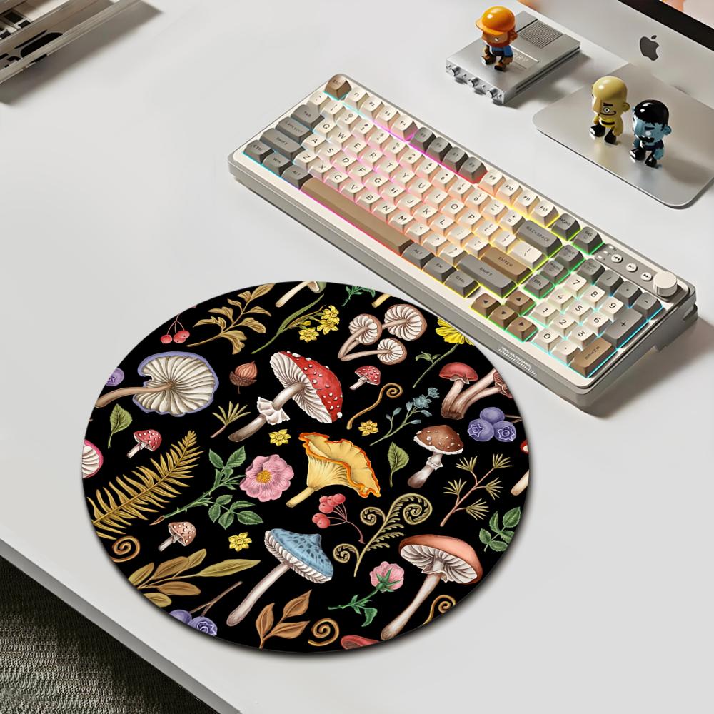 Круглый коврик для мыши с лесн – обзор и цена Desk Setup With Plants