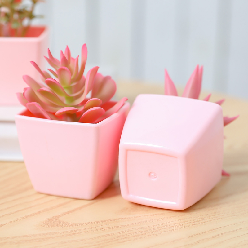 6 шт. мини-синтетические цвето – обзор и цена Desk Setup Plants