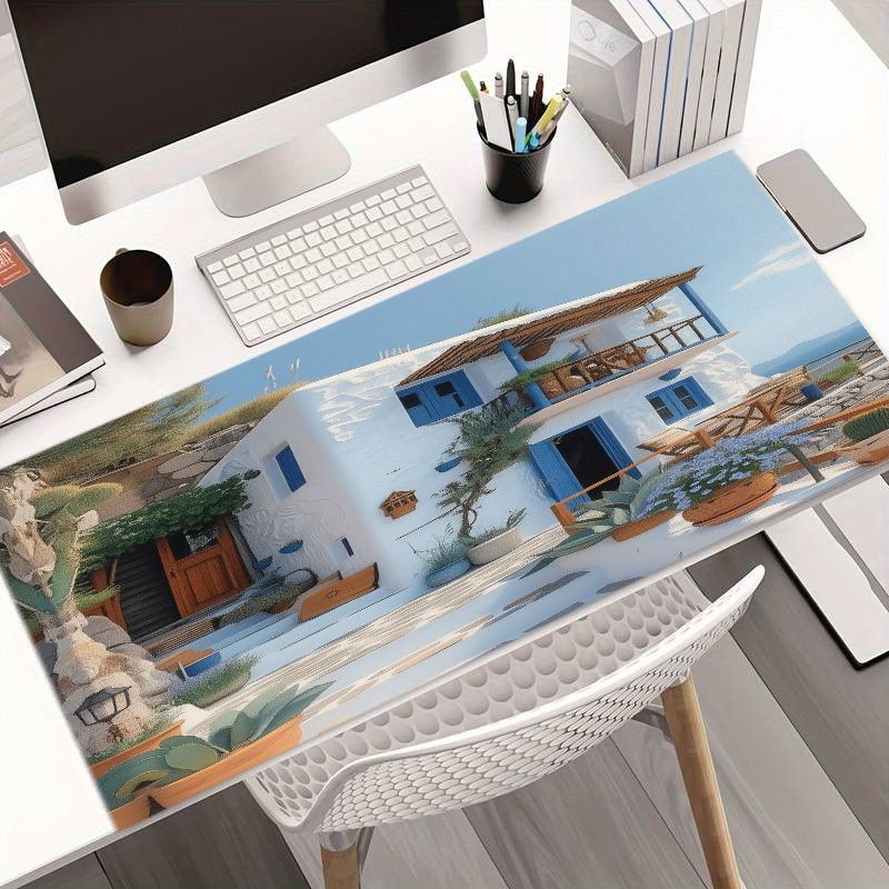 Коврик для мыши Brand Mediterr – обзор и цена Desk Setup With Plants