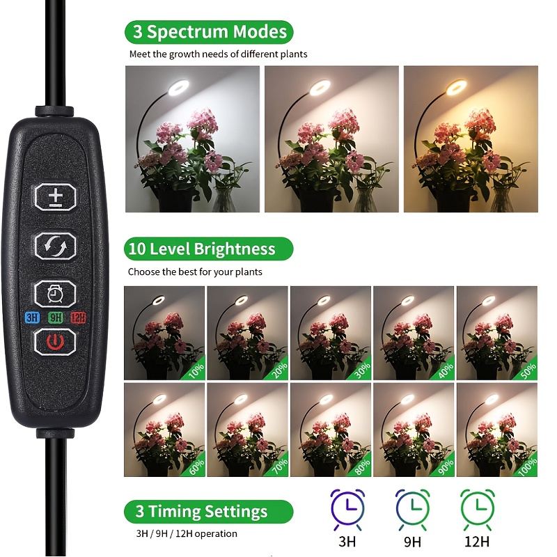 Светодиодная лампа 2-в-1 для р – обзор и цена Desk Setup Plant