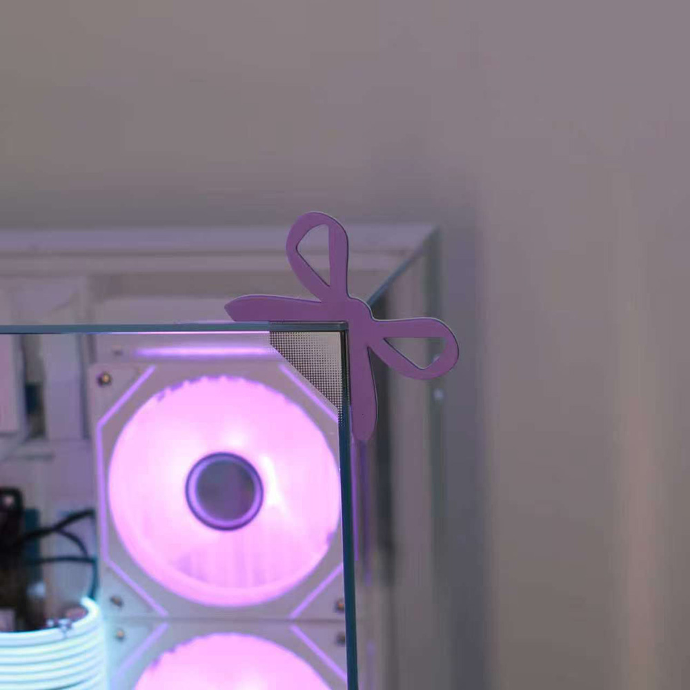 Декоративный бант для монитора – обзор и цена Desk Setup Corner