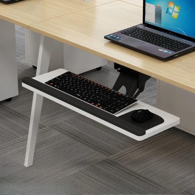 Выдвижная подставка для клавиа – обзор и цена Desk Setup Home