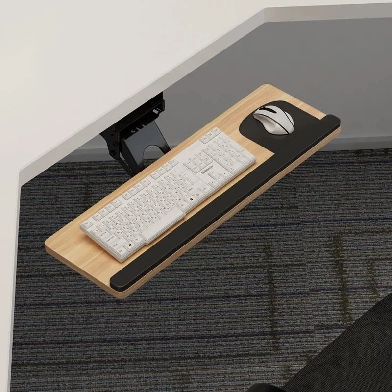 Выдвижная подставка для клавиа – обзор и цена Desk Setup Home