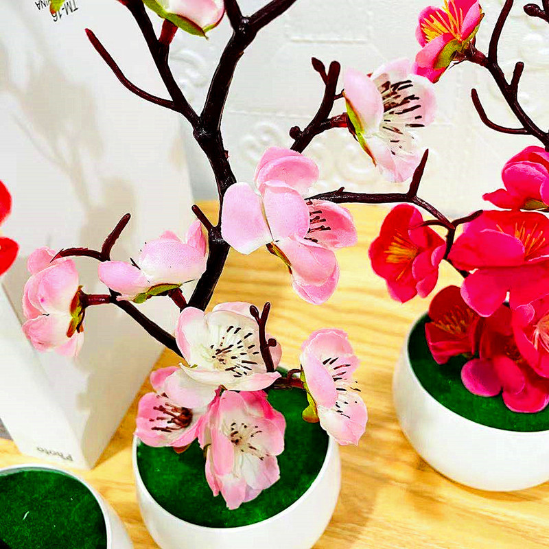 Имитация сливового цветочного  – обзор и цена Desk Setup Plant