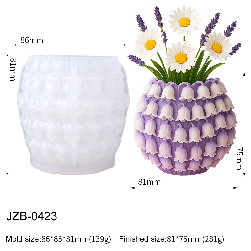 Силиконовая форма 3D «Лилия-го – обзор и цена Desk Setup Plant