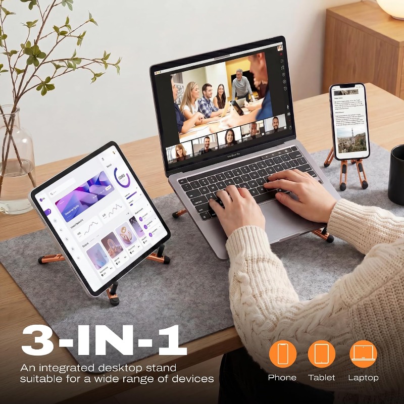 Магнитная складная подставка 3 – обзор и цена Desk Setup Home