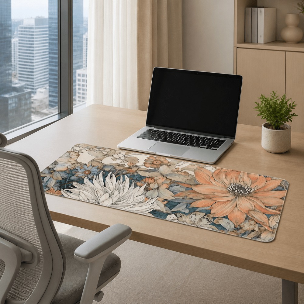 Ретро-салфетка для стола с цве – обзор и цена Desk Setup Plants