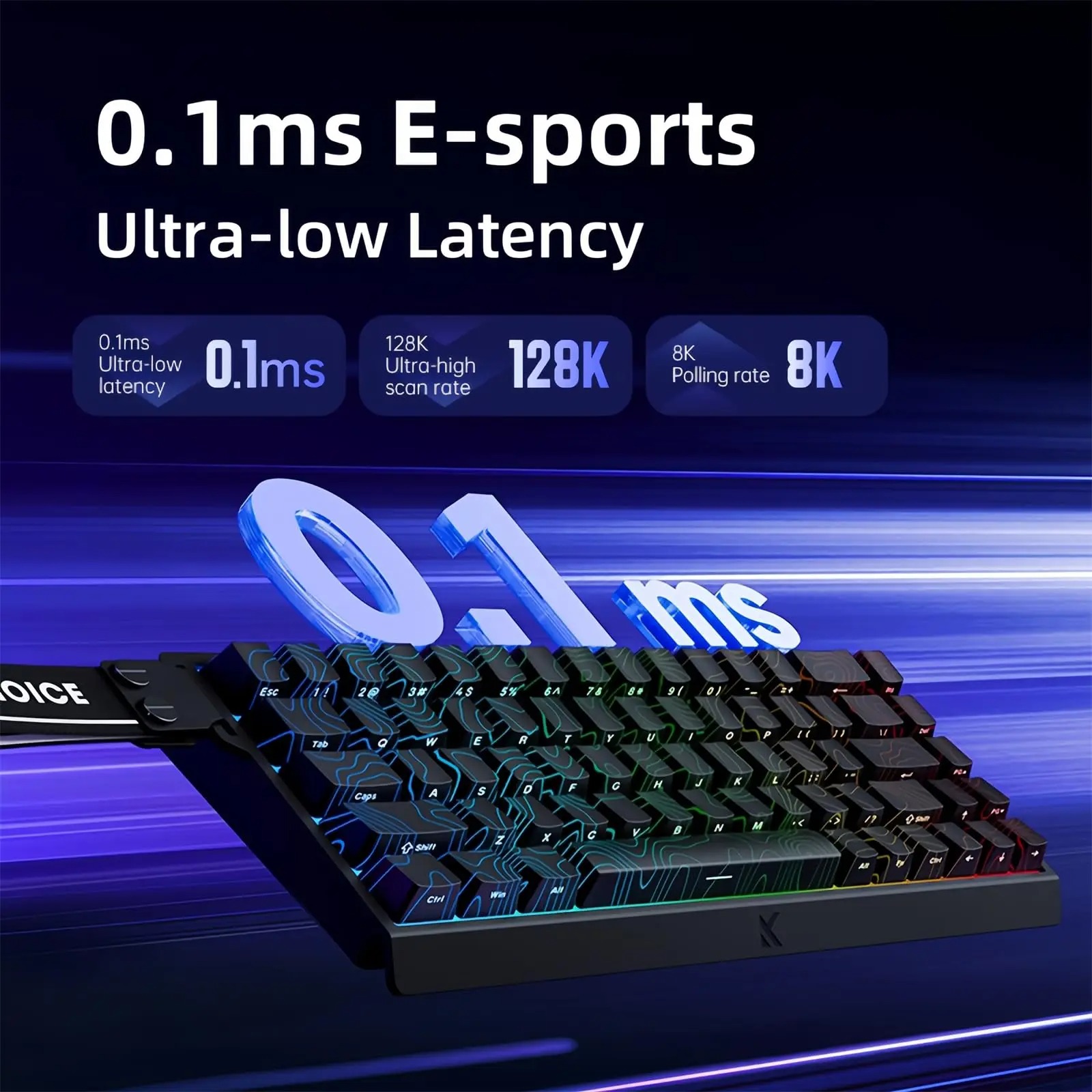 MCHOSE ACE 68, магнитный перек – обзор и цена Desk Setup Programmer