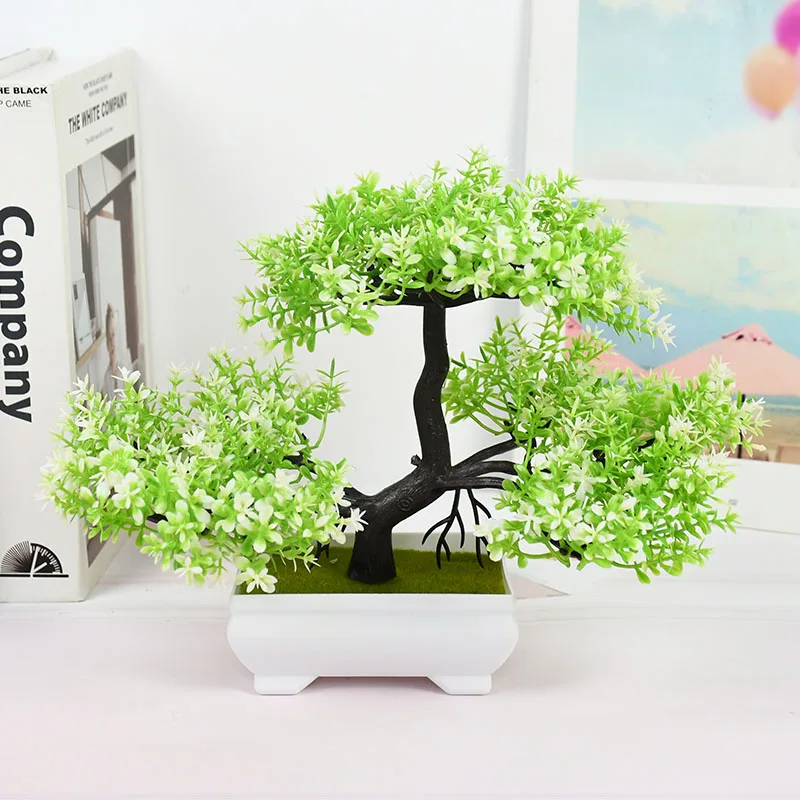 Искусственные растения, бонсай – обзор и цена Desk Setup Plants