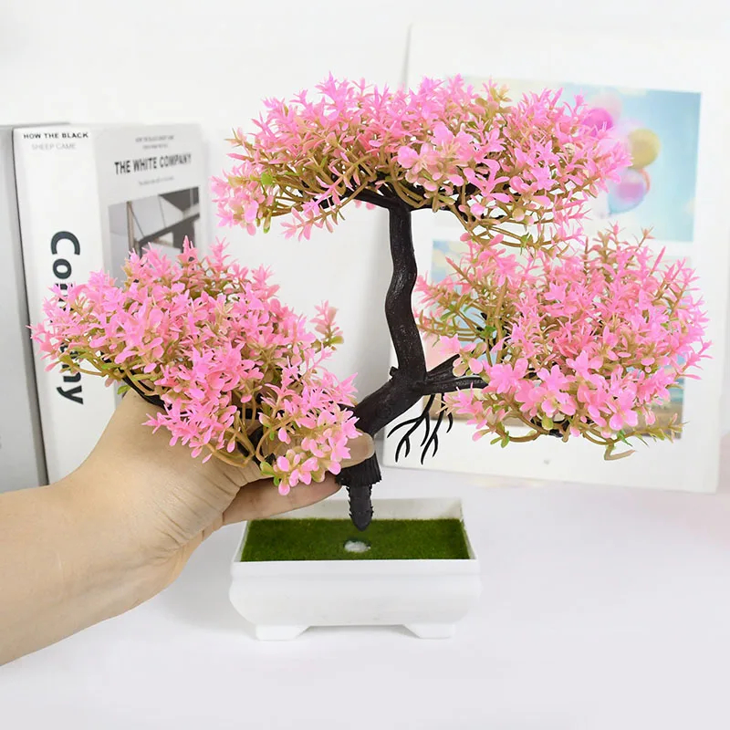 Искусственные растения, бонсай – обзор и цена Desk Setup Plants