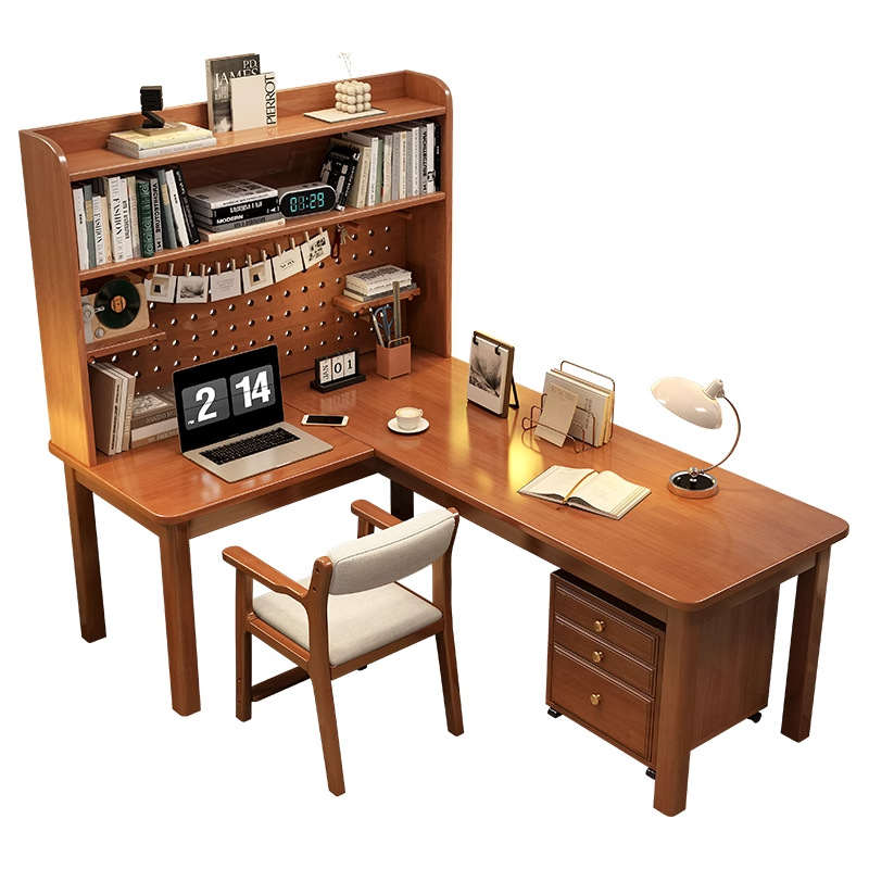 Современный угловой стол из ма – обзор и цена Desk Setup Corner