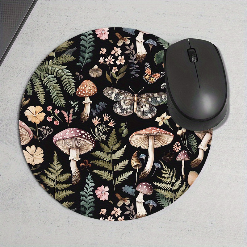 Круглый коврик для мыши с лесн – обзор и цена Desk Setup With Plants